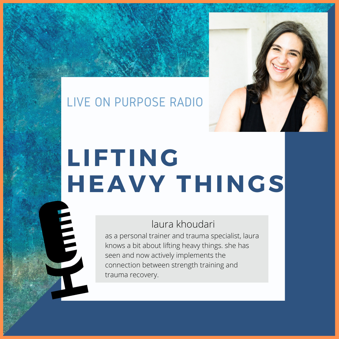 Laura Khoudari at Live On Purpose Radio
