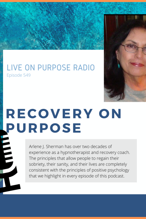 Recovery On Purpose – with Arlene J. Sherman – Episode #549