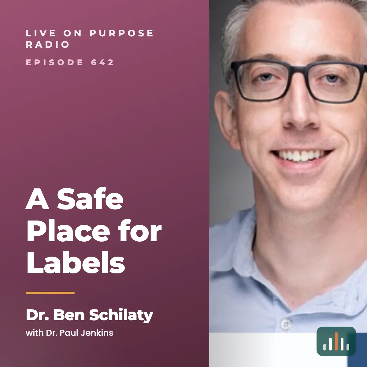 Episode art: A Safe Place for Labels – with Dr. Ben Schilaty