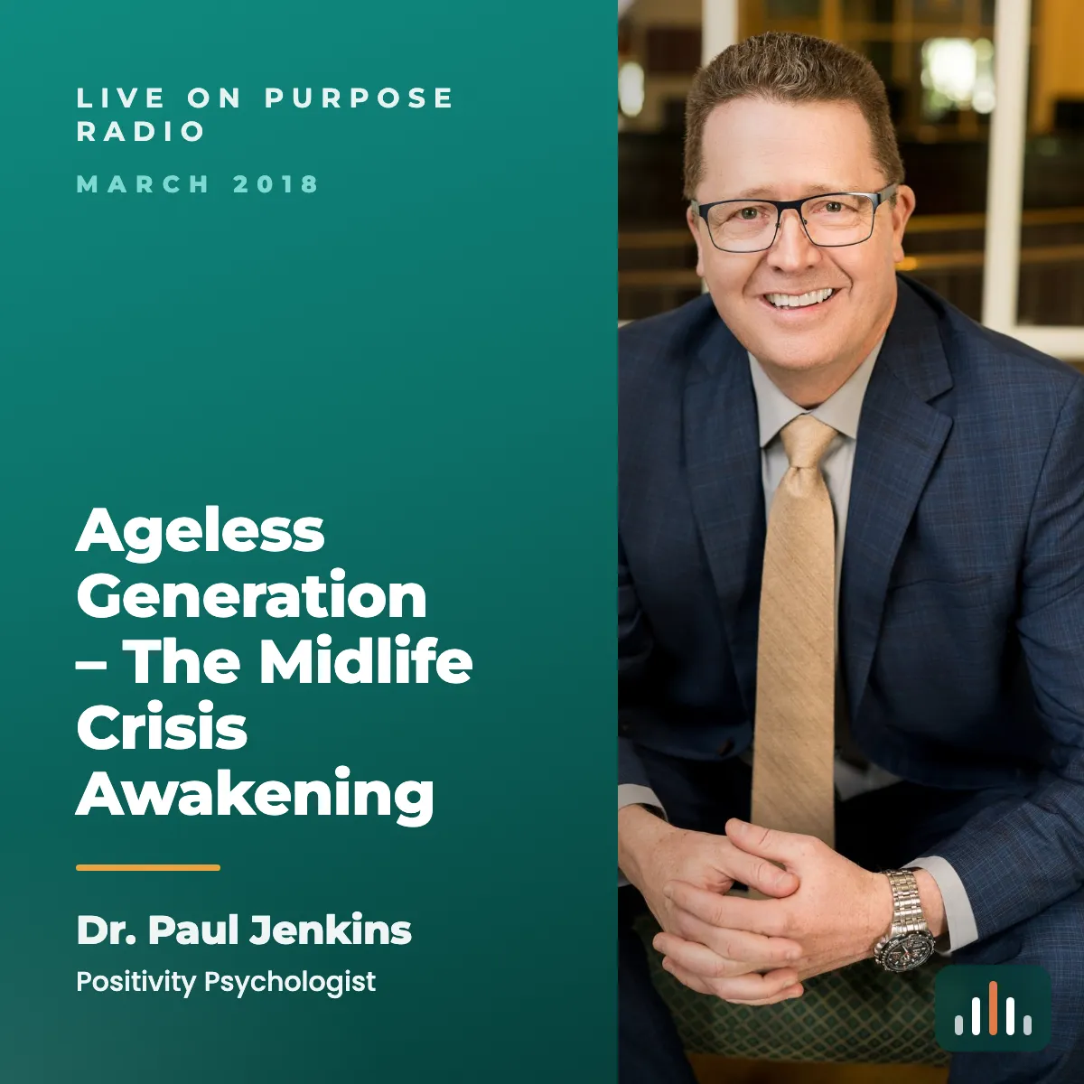 Episode art: Ageless Generation – The Midlife Crisis Awakening