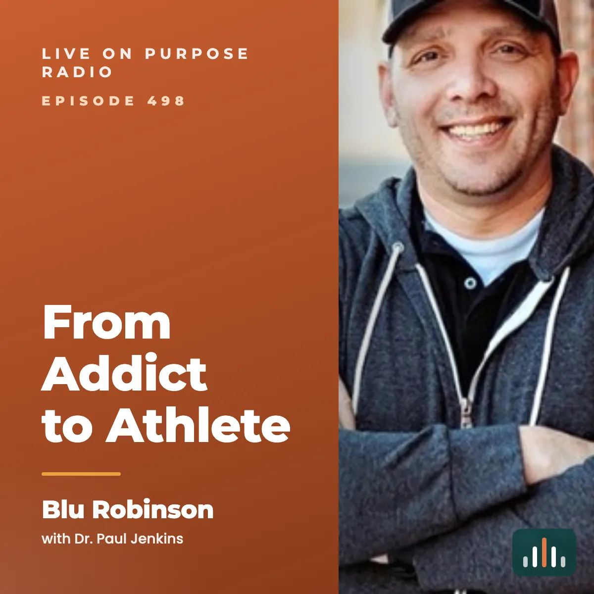 Episode art: From Addict to Athlete – with Blu Robinson