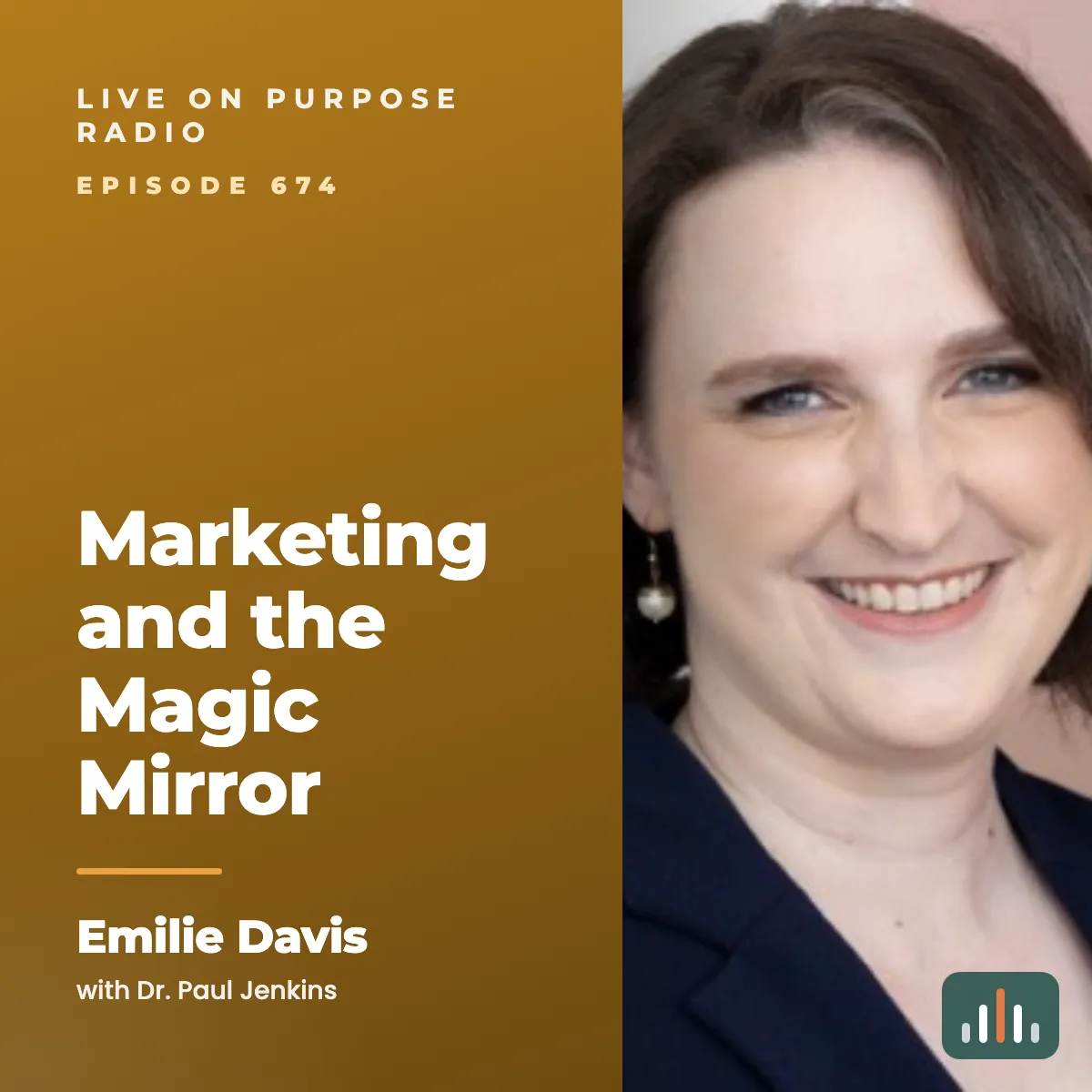 Episode art: Marketing and the Magic Mirror – with Emilie Davis
