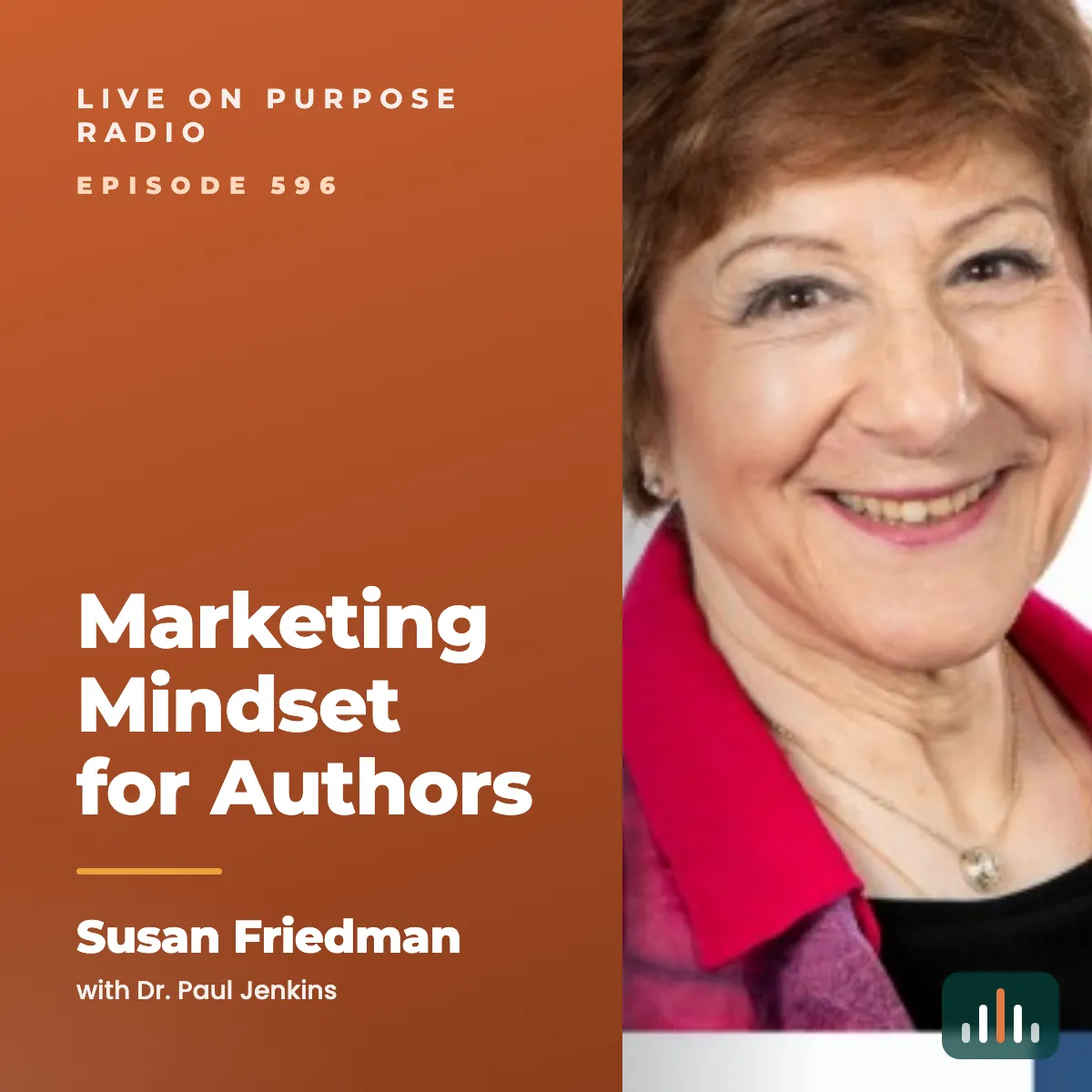 Episode art: Marketing Mindset for Authors – with Susan Friedman