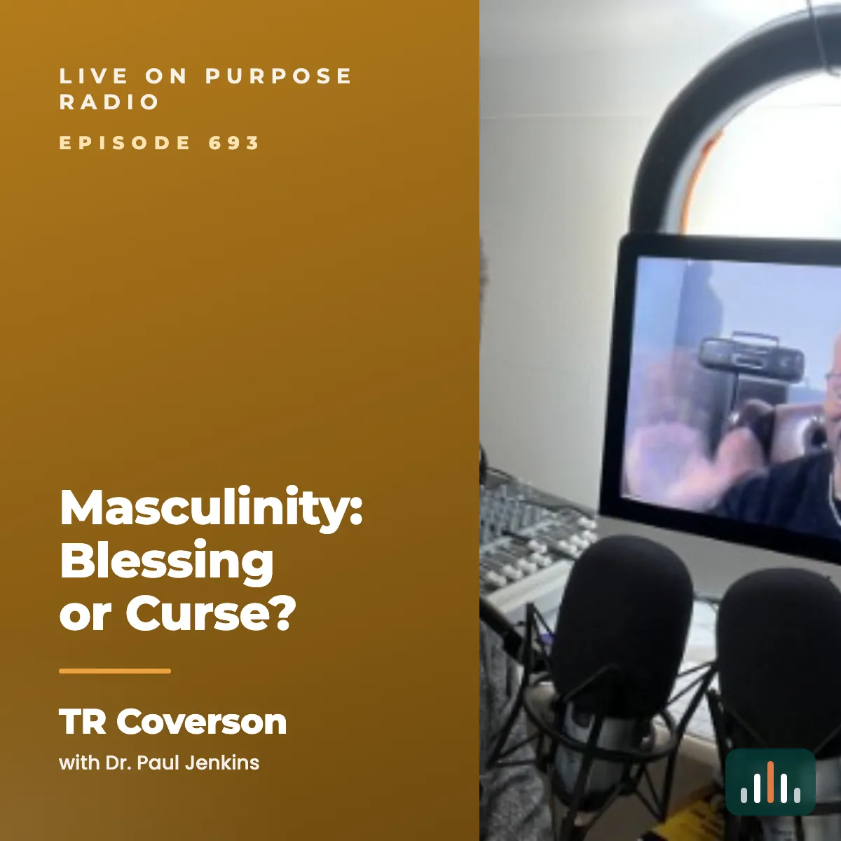 Episode art: Masculinity: Blessing or Curse? – with TR Coverson
