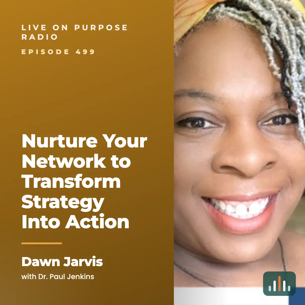 Episode art: Nurture Your Network to Transform Strategy Into Action – with Dawn Jarvis