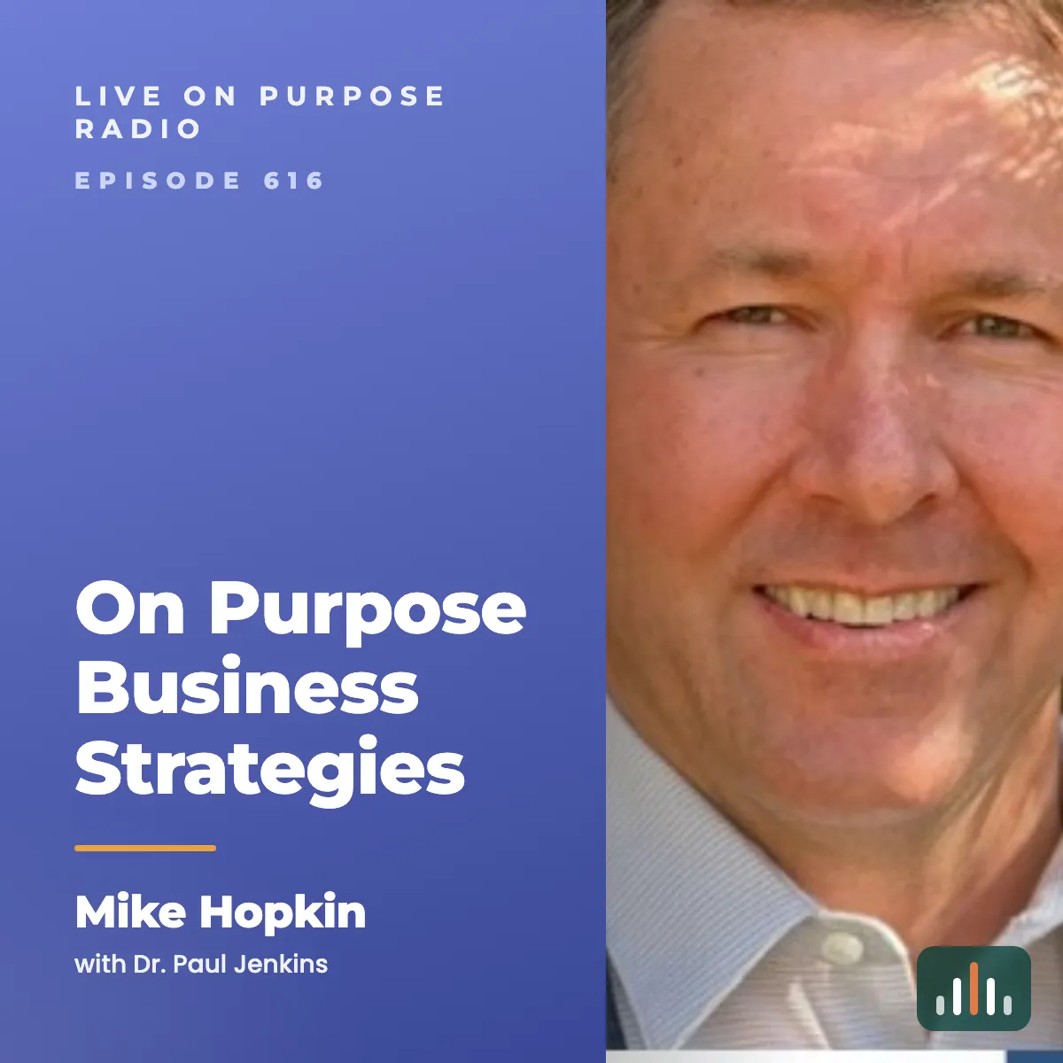 Episode art: On Purpose Business Strategies – with Mike Hopkin