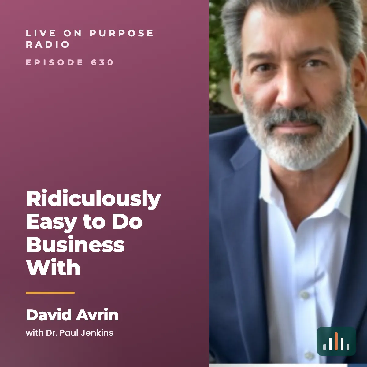 Episode art: Ridiculously Easy to Do Business With – with David Avrin