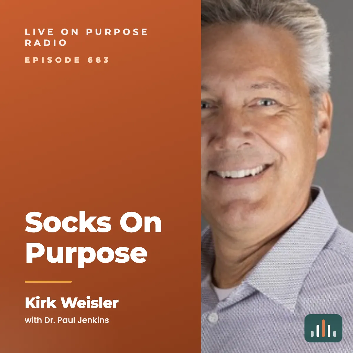 Episode art: Socks On Purpose – with Kirk Weisler