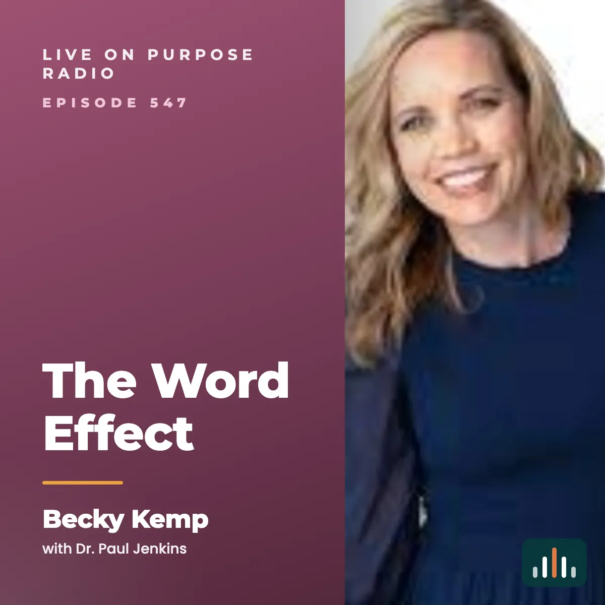 Episode art: The Word Effect – with Becky Kemp