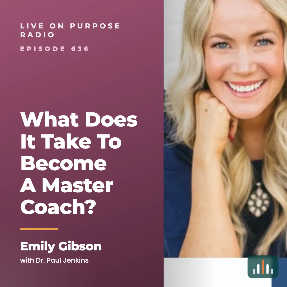 Episode art: What Does It Take To Become A Master Coach? – with Emily Gibson