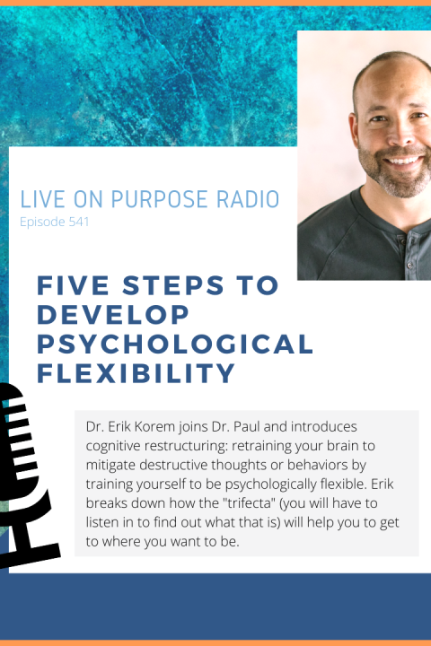 Five Steps to Develop Psychological Flexibility – Episode #541