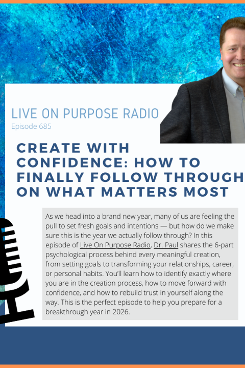 Create with Confidence: How to Finally Follow Through on What Matters Most – Episode #685